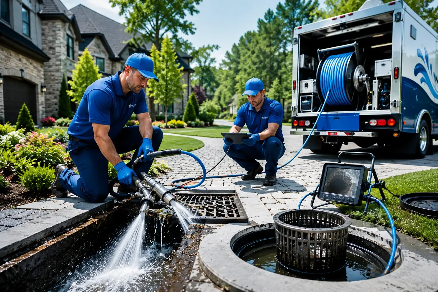Local outdoor drain cleaning professionals in Brighton, MI